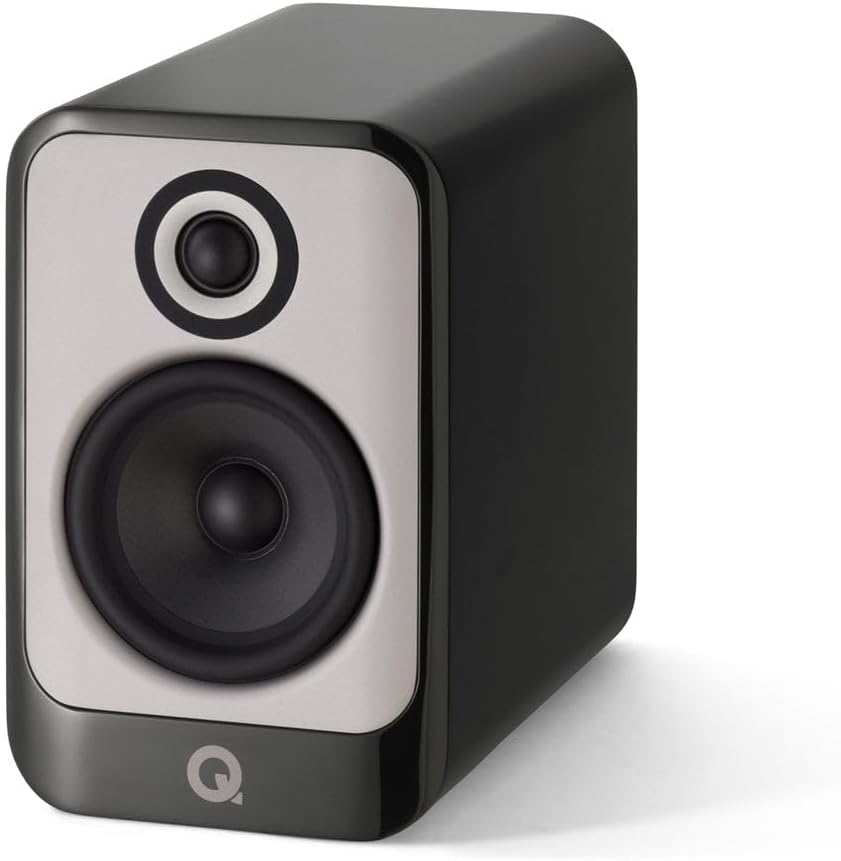 Q Acoustics Concept 30 schwarz Regal-Lautsprecher (Paarpreis), Schwarz