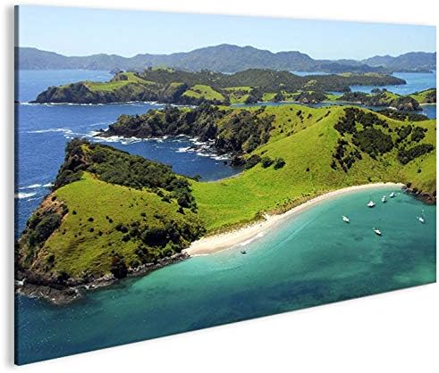 islandburner Bild Bilder auf Leinwand Neuseeland 1p XXL Poster Leinwandbild Wandbild Art up Your Lif