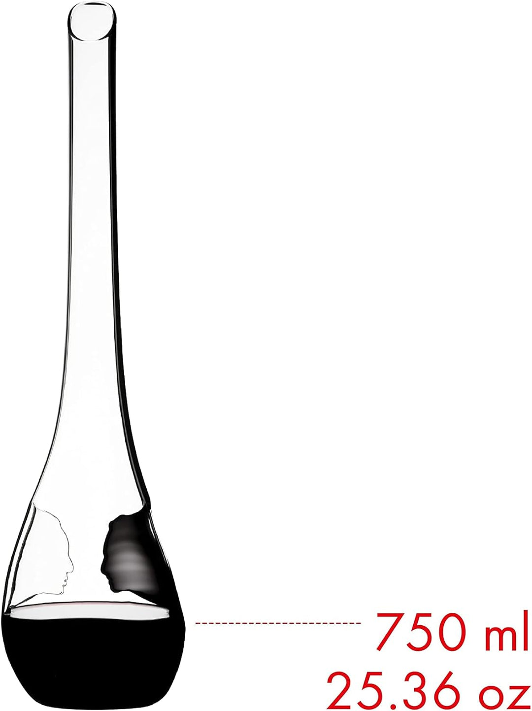 Riedel 4100/13 Dekanter Black Tie Face To Face Dekanter von Angesicht zu Angesicht, Dekanter von Ang