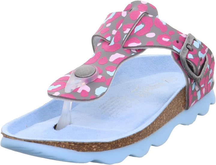 Superfit Mädchen Jellies 1000125 Sandalen 35 EU Grau Grey Mehrfarbigd, 35 EU Grau Grey Mehrfarbigd