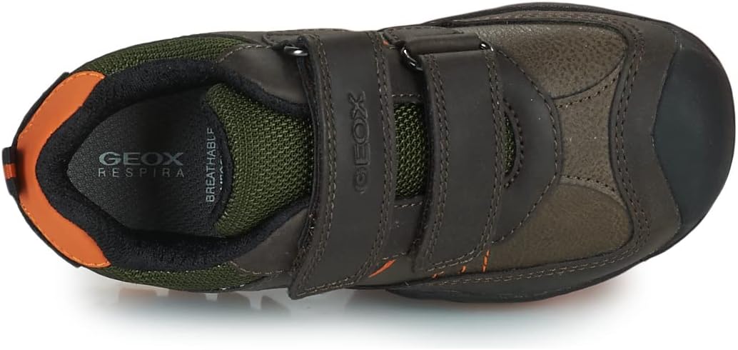 Geox Jungen J New Savage Boy A Schuhe 24 EU Brown Dk Orange, 24 EU Brown Dk Orange