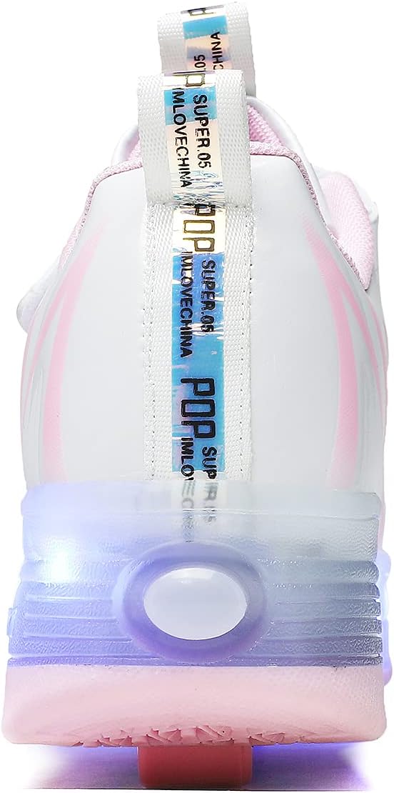 Schuhe mit Rollen für Mädchen und Jungen Kinder Roller Schuhe Farbwechsel Led Shoes with Wheels Kind