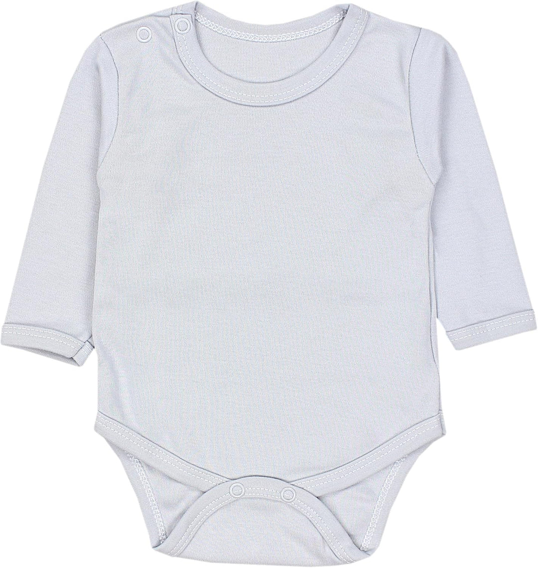 TupTam Baby Body Langarm – Weicher Body Baby 5er Pack aus Baumwolle, Unifarben, OEKO-TEX Zertifizier