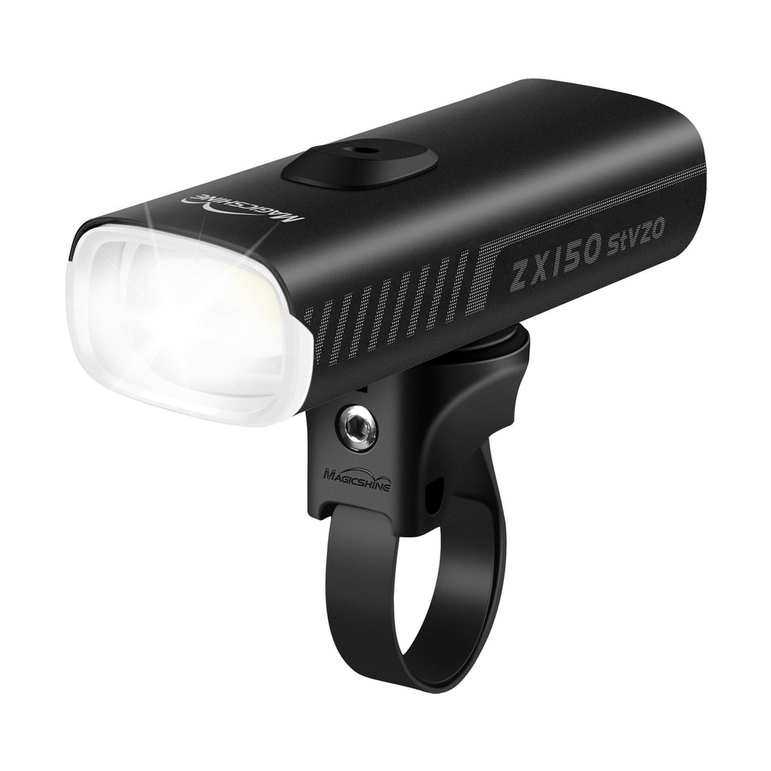 Magicshine ZX150 | LED Fahrradlicht 150 Lux | StVZO zugelassenes, akkubetriebenes Vorderlicht mit 2