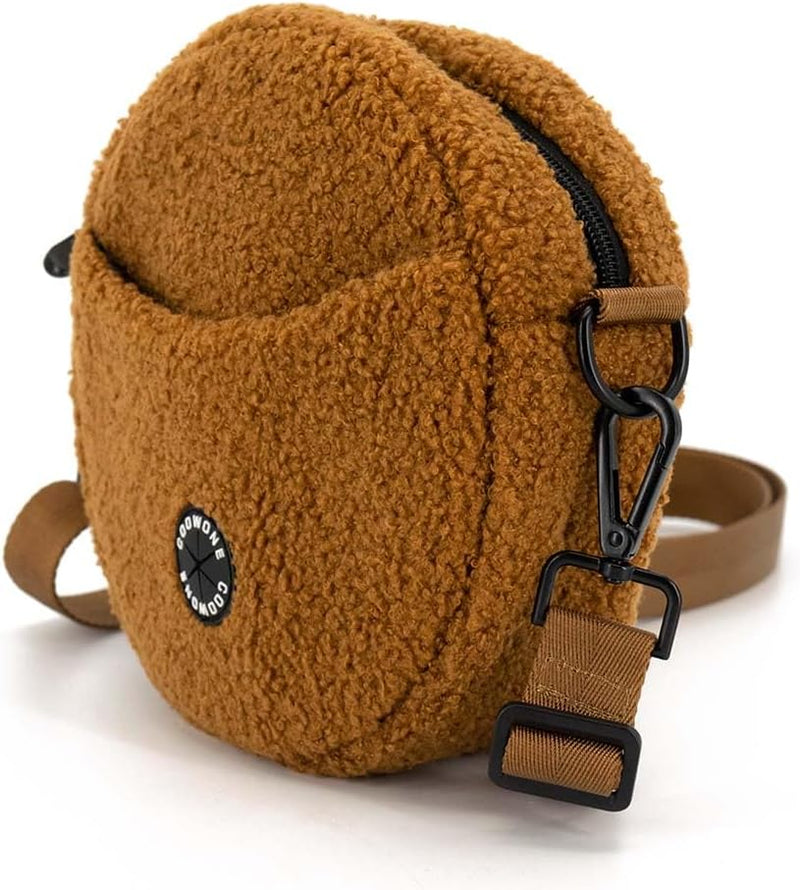 COOWONE Hundeleckerli-Tasche Hundespaziergangstasche für Leckerlis, Knabbereien, Spielzeug, Weiche C
