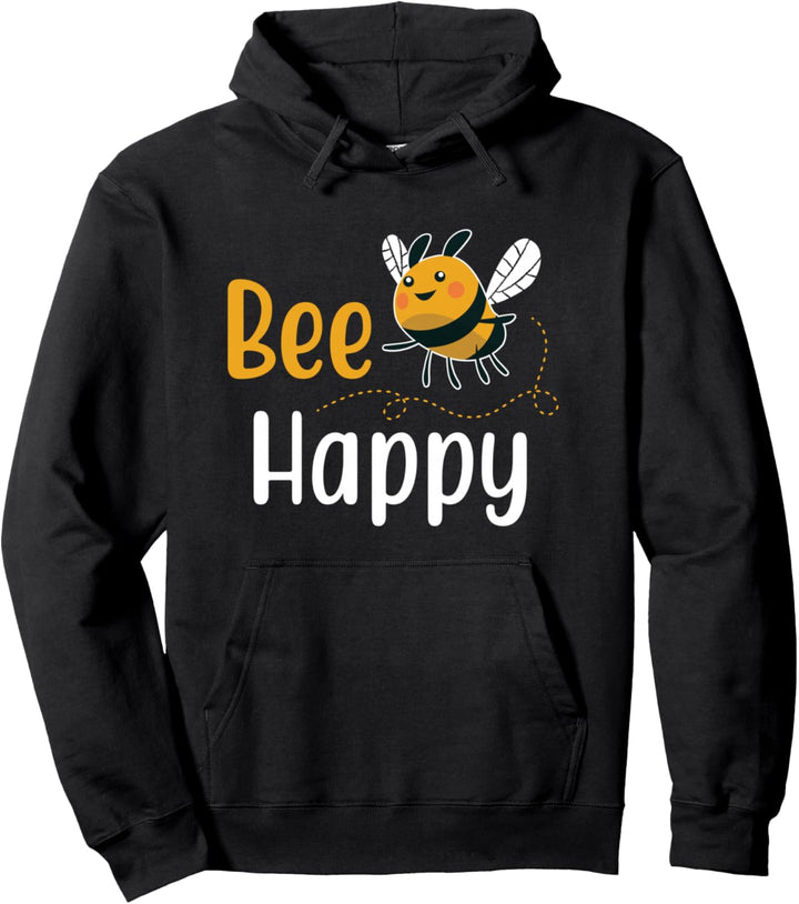 Lustige Imker Bee Happy Honig Biene Imkerei Pullover Hoodie