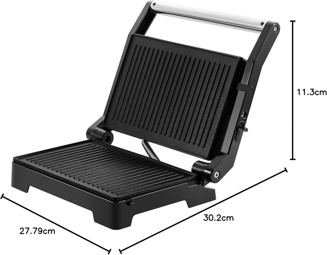 Tognana Iridea Mini Grill Toaster mit Thermostat, Apfelrot