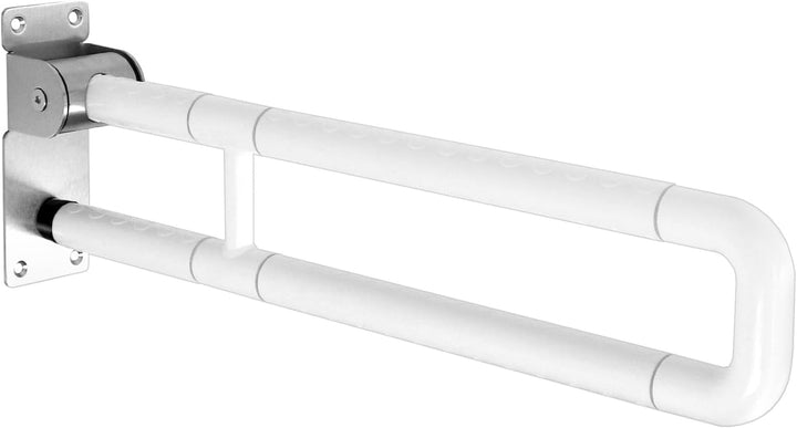 QWORK® Wandstützgriff, Klappbar, 60cm, Edelstahl,Tragfähigkeit 200 kg