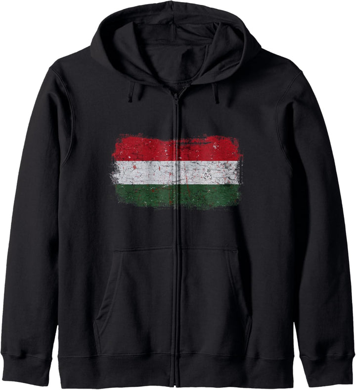 Ungarn Ungarische Nationalflagge Kapuzenjacke
