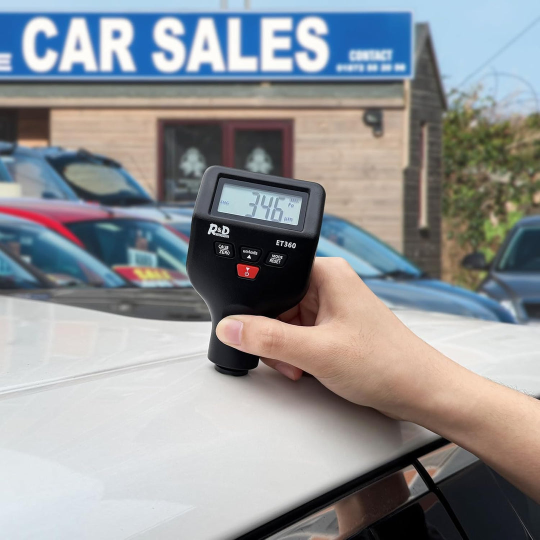 Lackmessgerät Auto RDINSCOS Schichtdickenmessgerät Autolack Lackdickenmessgerät für Auto Car Karosse