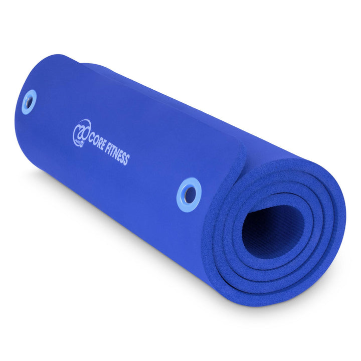 Fitness-Mad Training & Gym Workout Training Core Fitness Matte Mit Ösen 15 mm, 15 mm