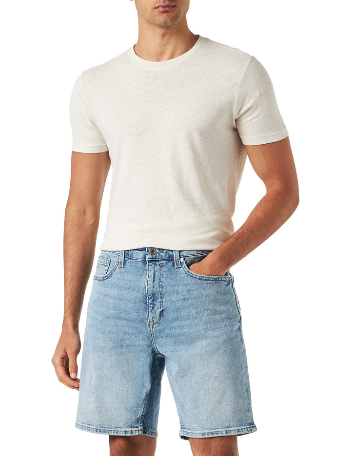 s.Oliver Herren Jeans-Hose, kurz 36 Blau 52z4, 36 Blau 52z4