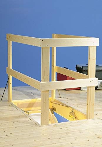 Lukenschutzgeländer zur Absicherung von Deckenöffnungen | Für Dolle Bodentreppe bis 130 x 70 cm