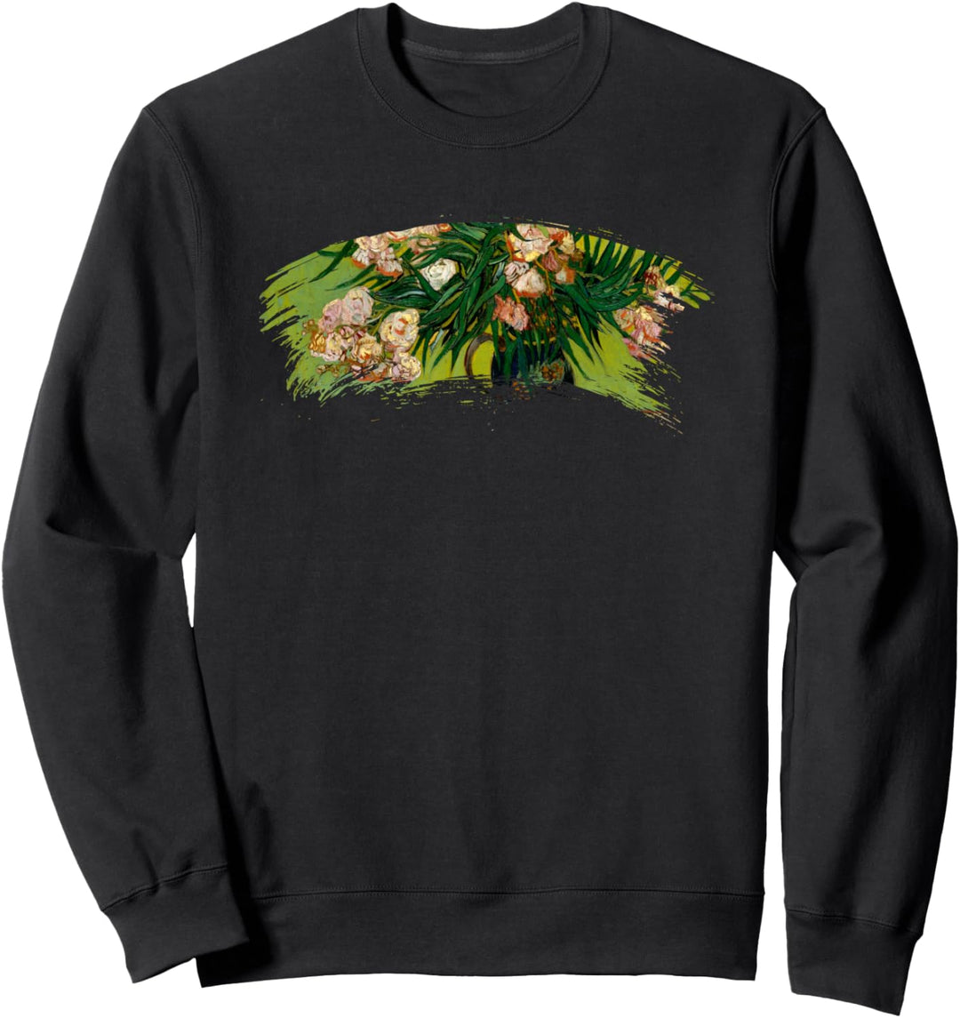 Van Gogh Oleanders Famous Art Berühmte Klassische Kunst Sweatshirt