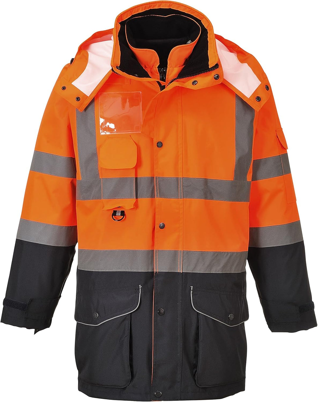 Hi-Vis 7in1 Contrast Jacket - Color: OrNa - Talla: XL XL Orange, XL Orange