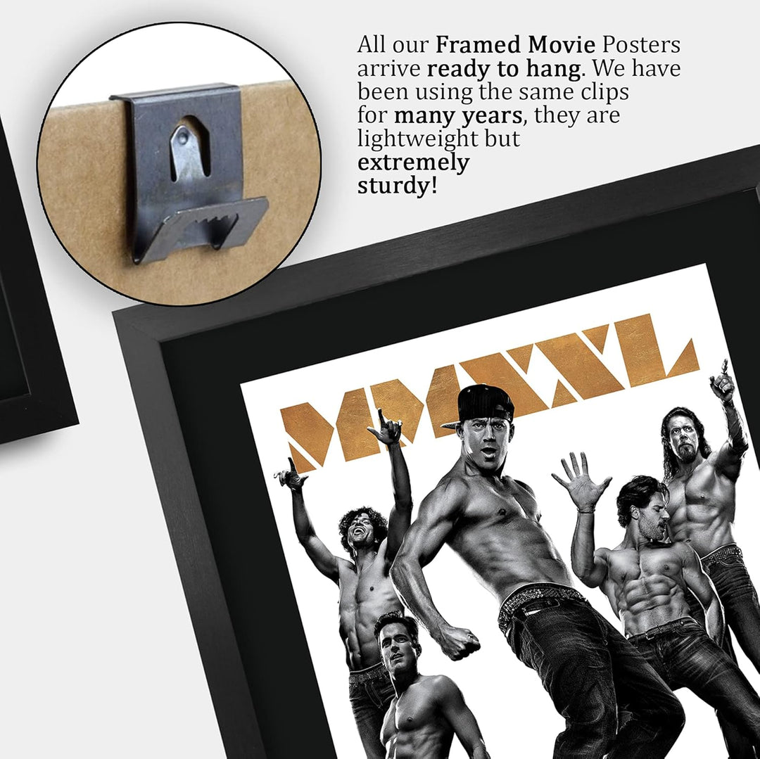 HWC Trading FR A3 Magic Mike XXL Channing Tatun Geschenke gedrucktes Poster signiert Autogramm Bild