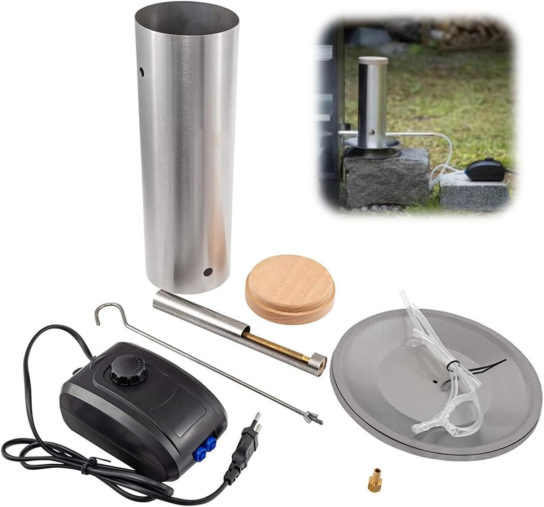 Rauchgenerator, Kaltrauchgenerator aus Edelstahl, Rauchgenerator für Räucherofen Elektrisch mit Pump