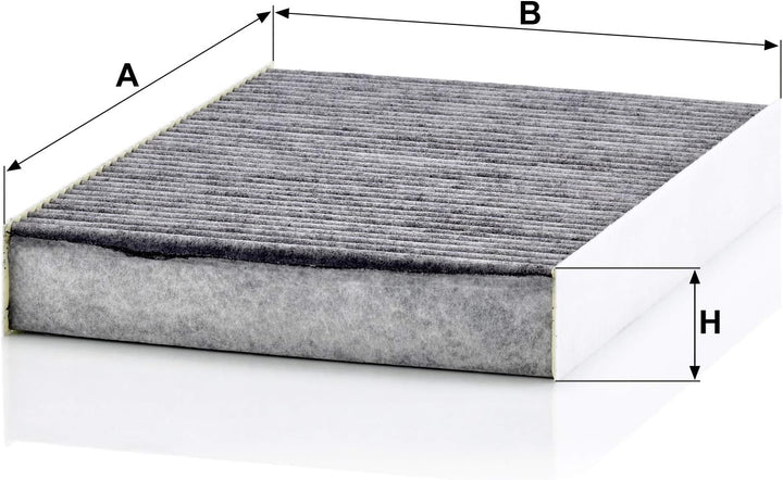 Original MANN-FILTER Innenraumfilter CUK 25 003 – Pollenfilter mit Aktivkohle – Für PKW & Luftfilter