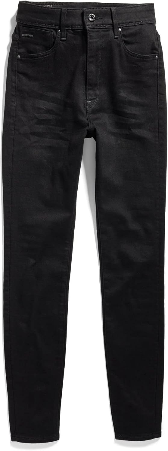 G-STAR RAW Damen Kafey Ultra High Skinny Jeans 24W / 30L Schwarz (Pitch Black D15578-b964-a810), 24W