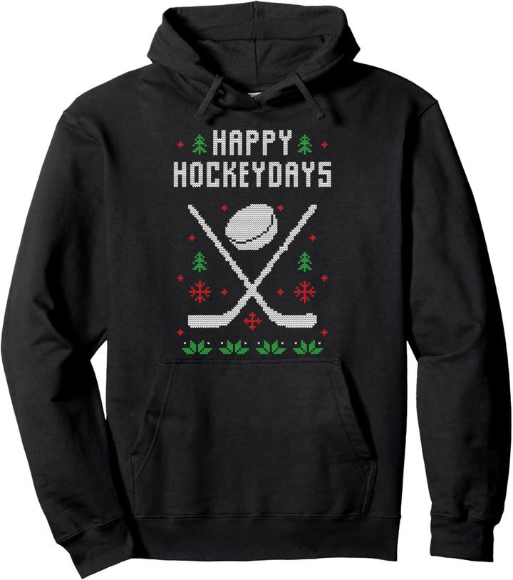 Ugly Christmas Sweater Eishockey Hockey Weihnachten Geschenk Pullover Hoodie