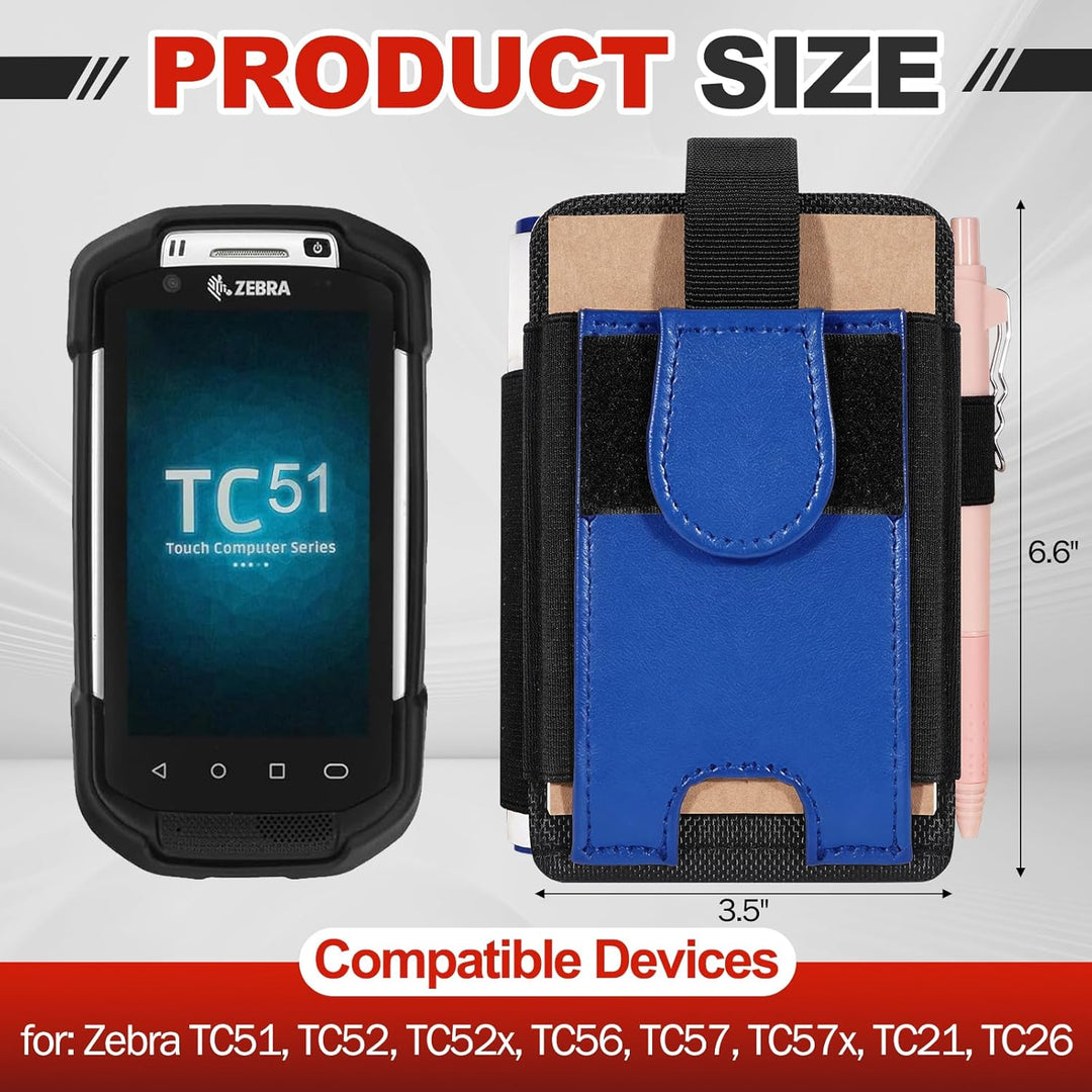 Scanner Holster für Zebra TC52, TC53, TC70, TC70x, TC72, TC75, TC75x, TC77, M60, MC67, Scannertasche
