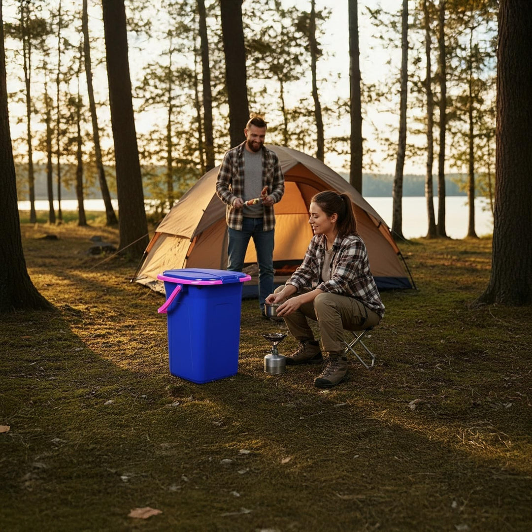 Green Blue GB320 Mobile Campingtoilette 19L | Tragbare Reisetoilette mit max. Tragkraft bis 130kg |