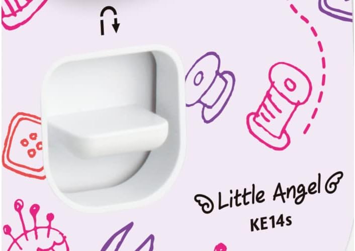 Brother KE14S Little Angel - Nähmaschine mit Fingerschutz (14 Stiche)