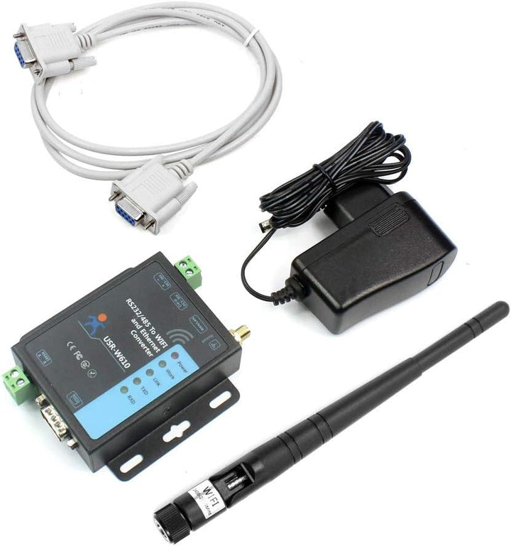 USR-W610 Seriell zu WiFi Ethernet Drahtloser Konverter RS232 RS485 Serieller Server Unterstützt Watc