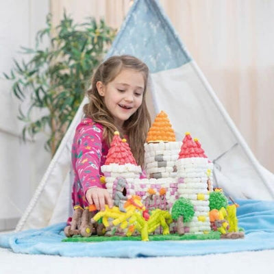 PlayMais BASIC XL Bastel-Set für Kinder ab 3 Jahren | Über 2000 Stück zum Basteln | Natürliches Spie