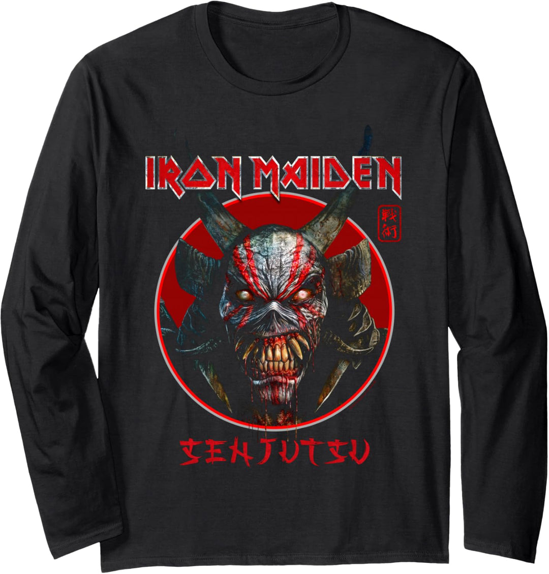 Iron Maiden - Senjutsu Circle Cover Langarmshirt