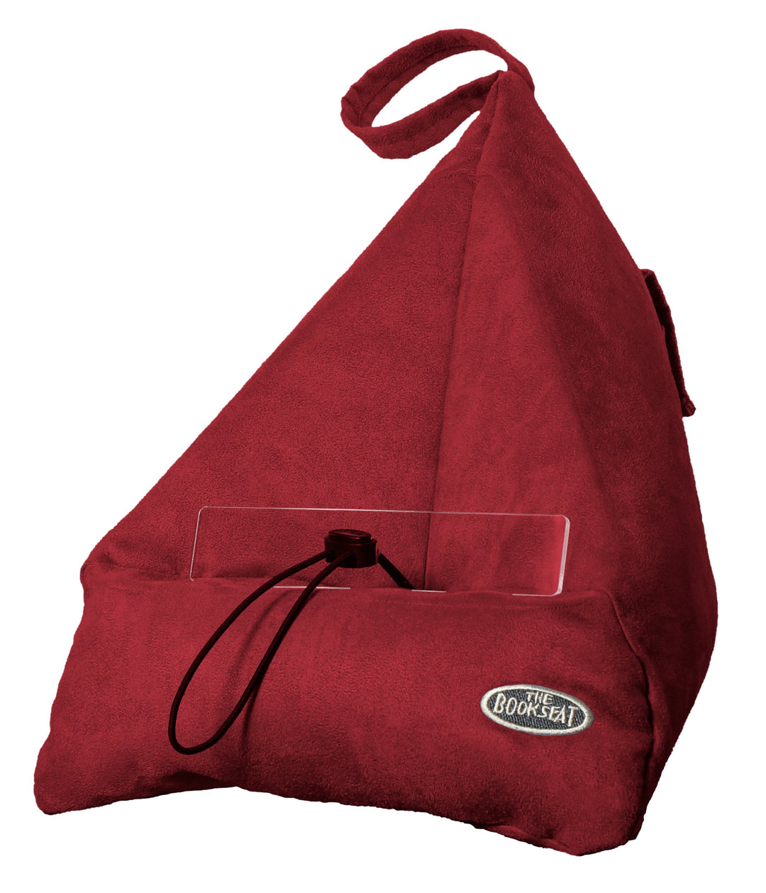 Book Seat 9346017000017 Lesesack/Buchstütze/Buchkissen/Tablet PC halter/Reisekissen mit Tasche, rot,