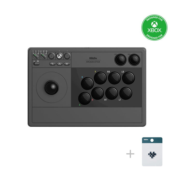 8Bitdo Arcade Stick For Xbox & PC (Windows 10) - Black