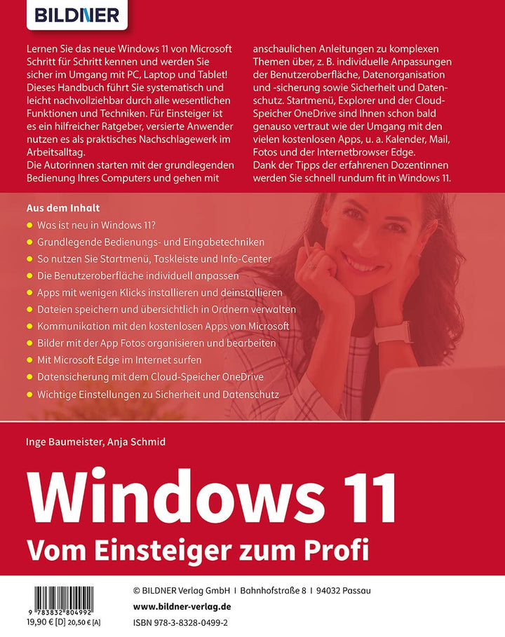 Windows 11 - Vom Einsteiger zum Profi: Das umfassende Lernbuch und Nachschlagewerk komplett in Farbe