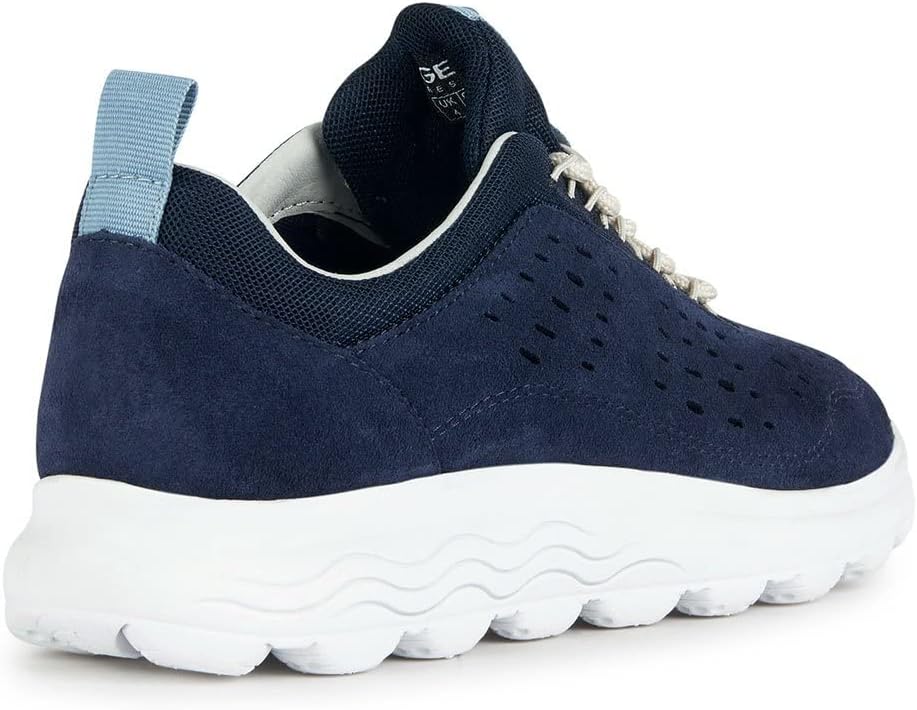 Geox Mädchen D Spherica Sneaker 40 EU Navy, 40 EU Navy