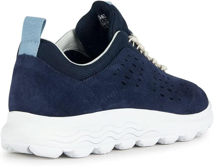 Geox Mädchen D Spherica Sneaker 40 EU Navy, 40 EU Navy