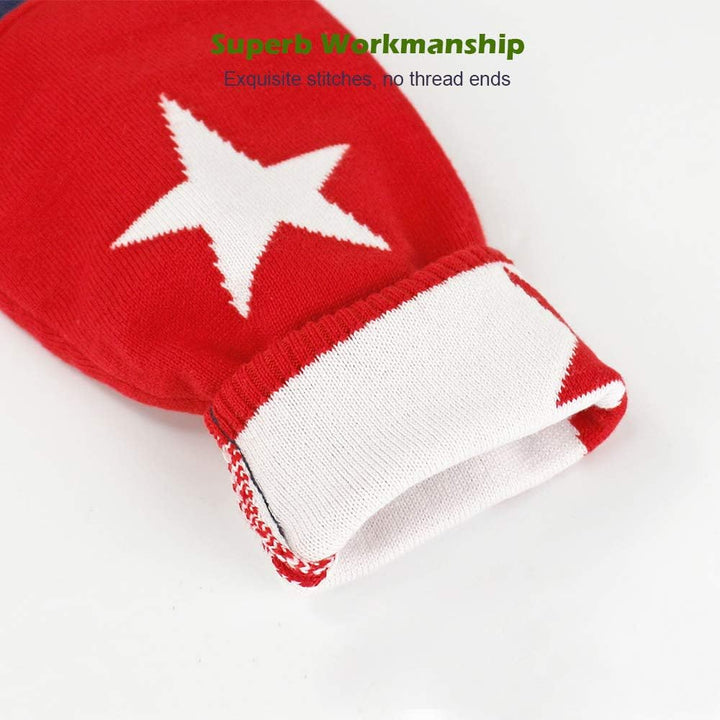 Minizone Baby Winter Strickpullover Weihnachten Langarm Sweatshirts Warme Kleidung 1-6 Jahre 1-2 Jah