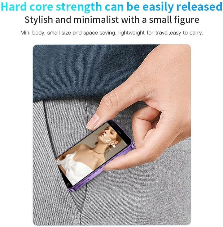 CatCalls Mini Smartphone Entsperrt 4G Handys, 3.0 Zoll, 32GB Erweiterbar bis zu 128GB, Dual SIM Dual
