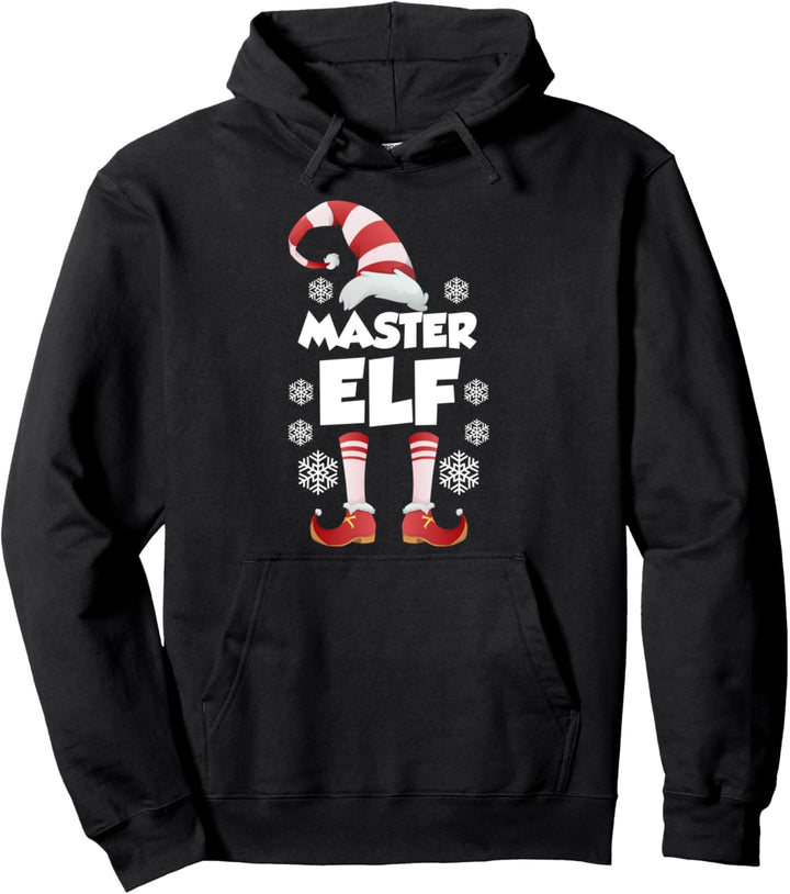 Master Elf Elfen Familien Outfit Weihnachten Weihnachtself Pullover Hoodie