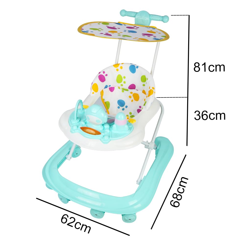 Lauflernhilfe für Babys, faltbar, Lauflernhilfe für Babys, multifunktional, mit leisen Rädern, Aktiv