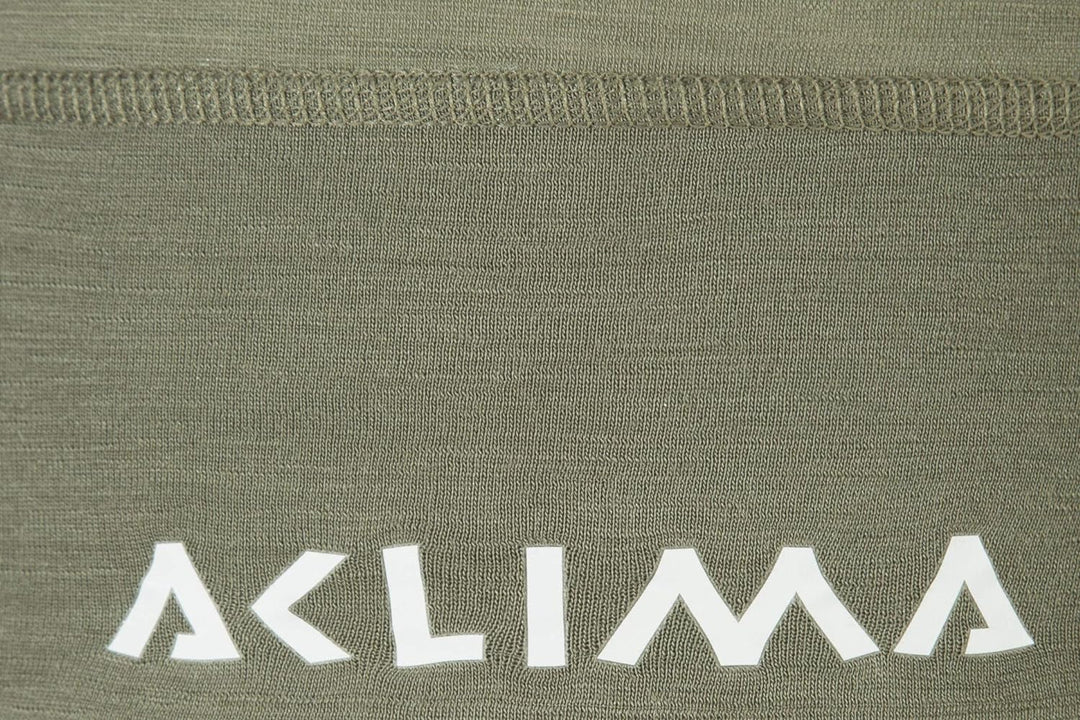 Aclima LightWool Beanie-Mütze oliv