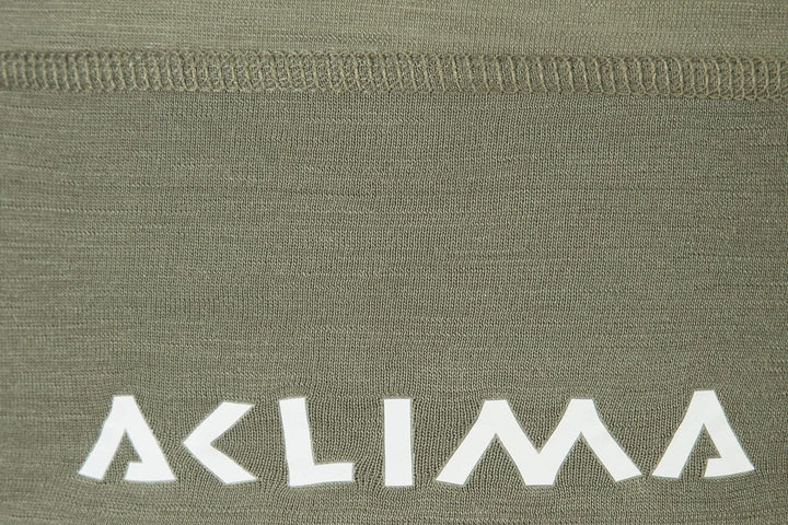 Aclima LightWool Beanie-Mütze oliv