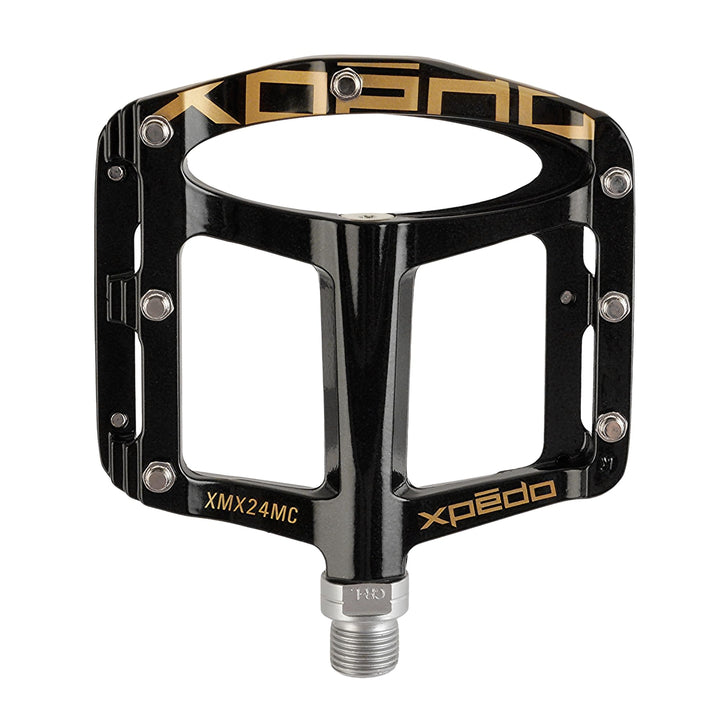 Xpedo Unisex – Erwachsene Spry Pedal Einheitsgrösse Schwarz, Einheitsgrösse Schwarz