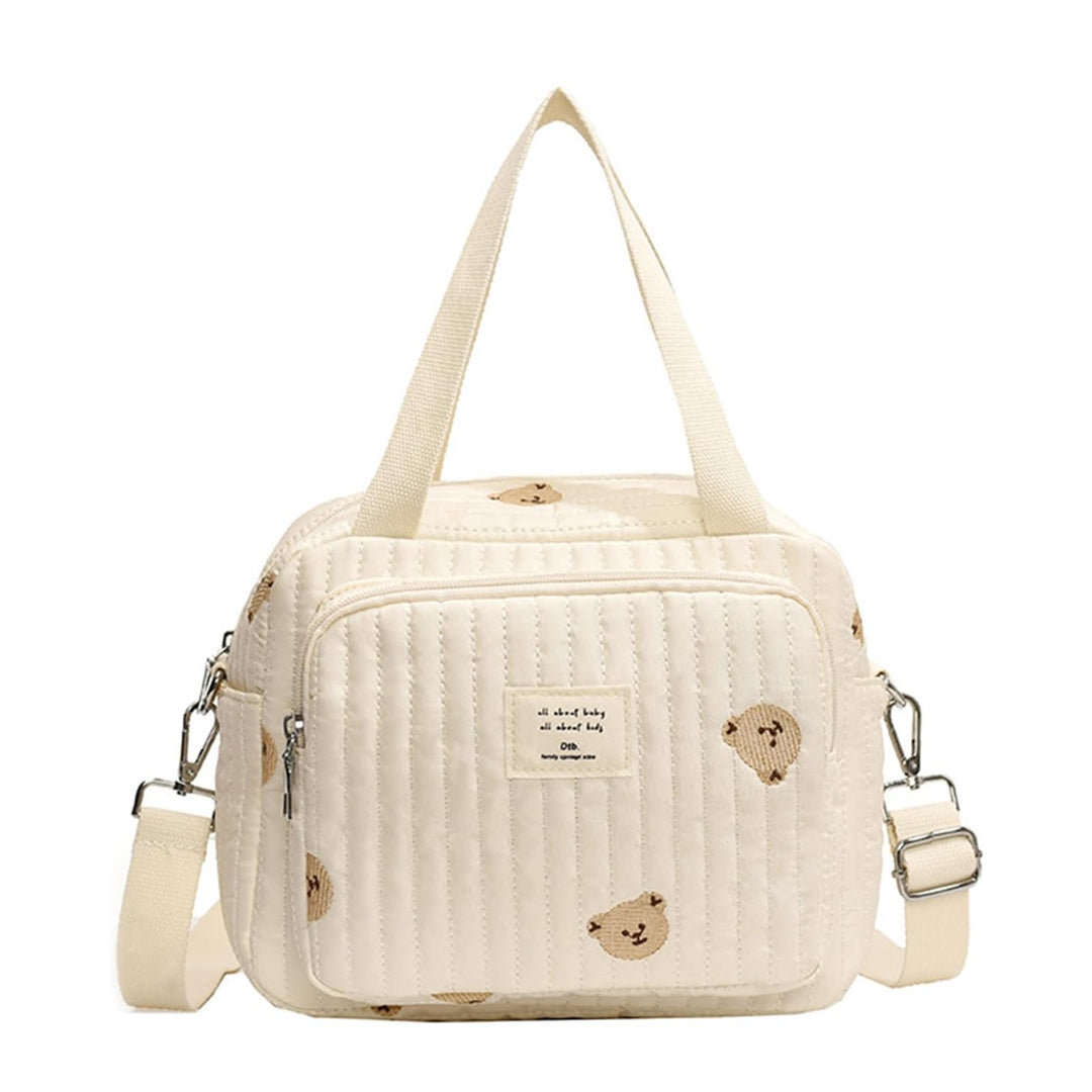 Grosse Wickeltasche Bag, Kompakte Baby Windeltasche & Reisetasche, Vielseitige Tragetasche mit Schul