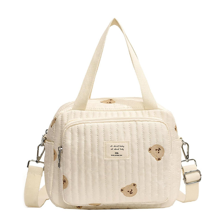 Grosse Wickeltasche Bag, Kompakte Baby Windeltasche & Reisetasche, Vielseitige Tragetasche mit Schul