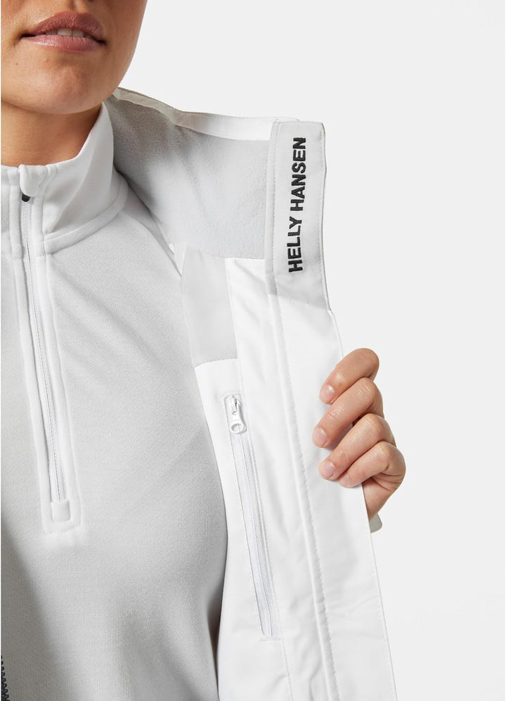 Helly Hansen Damen Crew Hooded Jacket 2.0 Kapuzenjacke (1er Pack) XS 001 White, XS 001 White