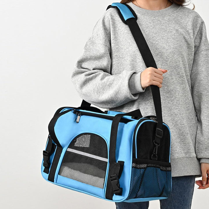 Kleine Hundetragetasche, Katzen-Reisetasche, tragbare Haustier-Tragetasche, atmungsaktive Haustier-T