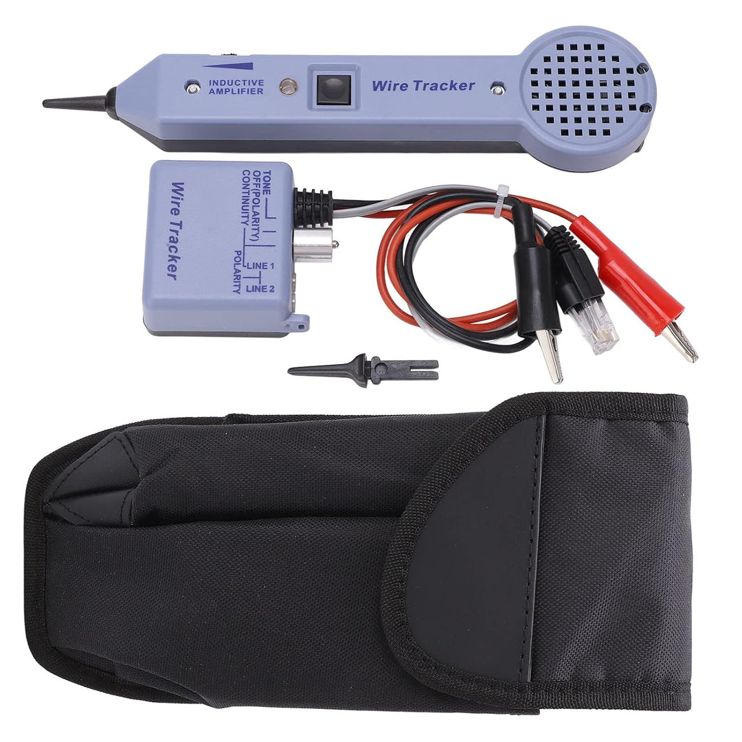 Netzwerkkabel Tracing Tester Kit Audio Einstellbarer Induktionsverstärker Kabel Tonerdetektor Tongen