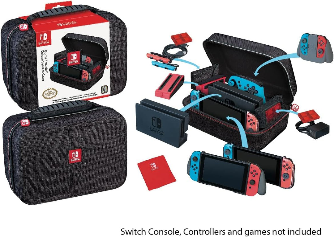 Nintendo Switch Deluxe Case NNS61 (schwarz)