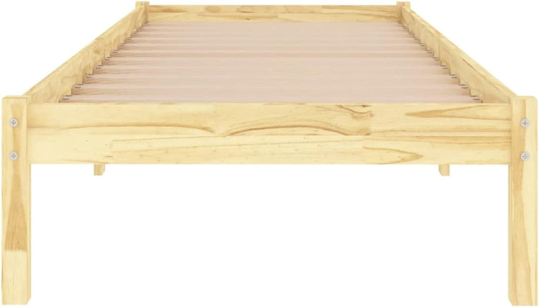 Susany Massivholzbett Massives Holzbett Doppelbett/Einzelbett Holzbetten Bettrahmen Seniorenbett erh
