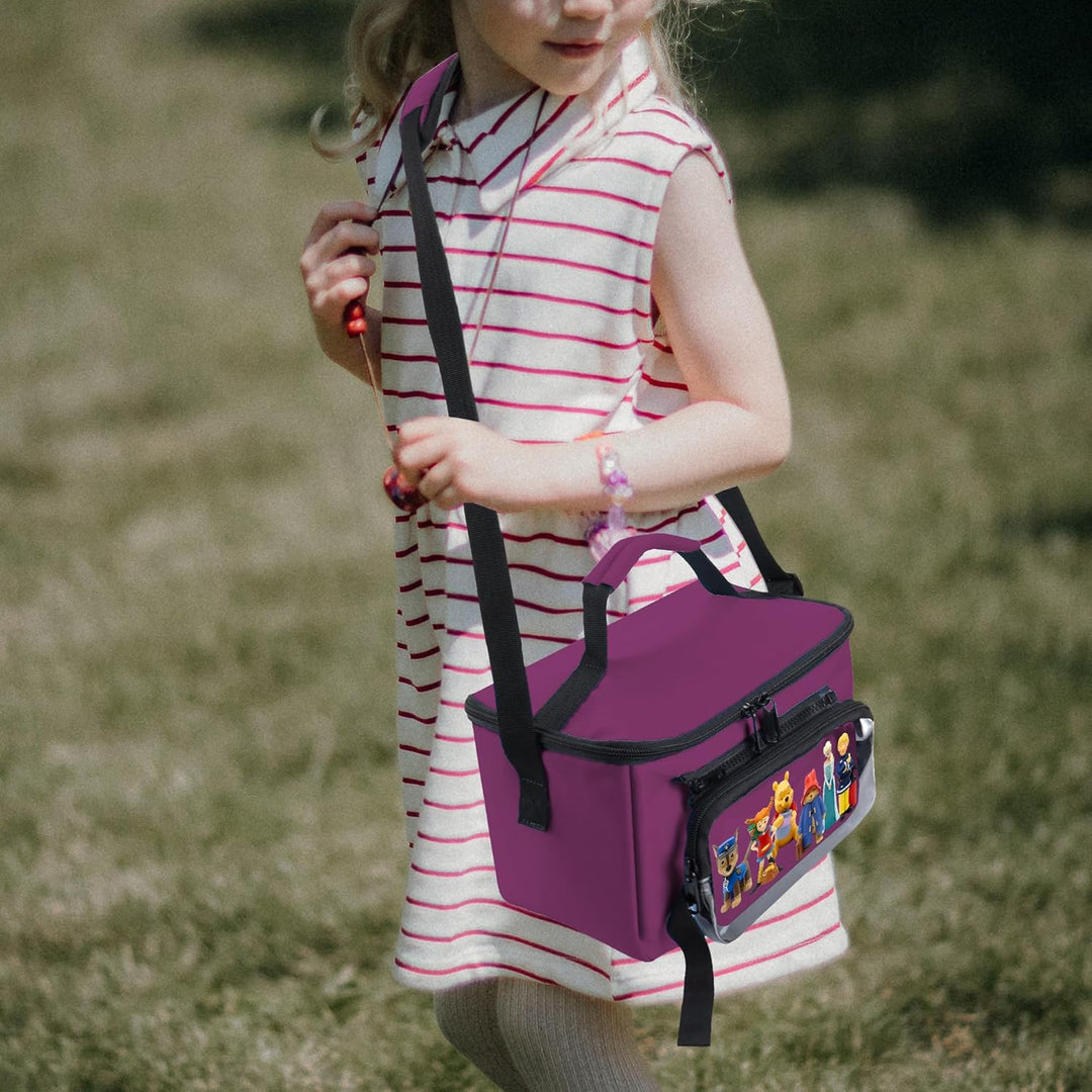 Tasche für Toniebox Hörfiguren Tragetasche für Tigerbox Touch Tigerkarten, Beere Transporttasche für